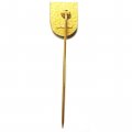 Значок-иголка SPL-FBF 1907. Футбольная ассоциация Финляндии (золотистый)