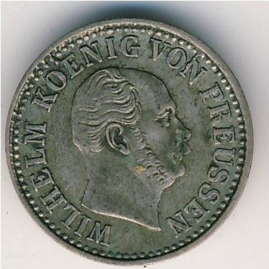 Пруссия 1/2 гроша 1872 год