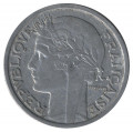 Франция 2 франка 1949 год (без отметки монетного двора)