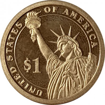 США 1 доллар 2014 год - Уоррен Гардинг (S)