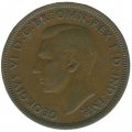 Великобритания 1/2 пенни 1937 год