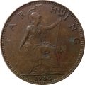 Великобритания 1 фартинг 1934 год