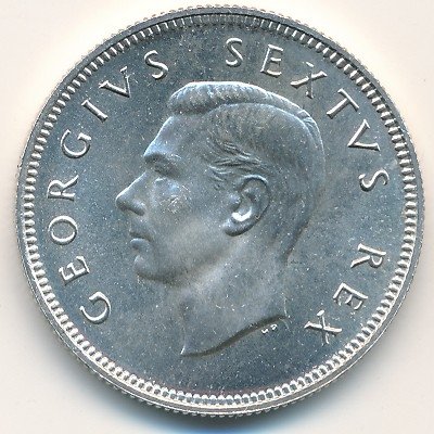 ЮАР 2 шиллинга 1952 год