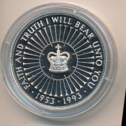 Великобритания 5 фунтов 1993 год