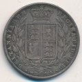 Великобритания 1/2 кроны 1844 год