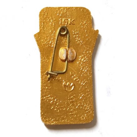 Значок 29.10.1918 г. ВЛКСМ, 1931 г. (зеленый фон)