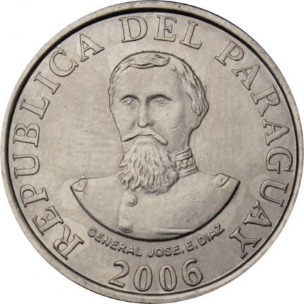 Парагвай 100 гуарани 2006 год