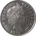 Новая Зеландия 10 центов 2003 год - Маска маори
