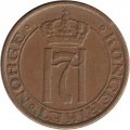 Норвегия 2 эре 1950 год - Хокон VII