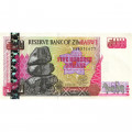 Зимбабве 500 долларов 2001 год - XF+