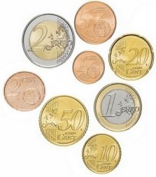 Набор из 8 евромонет Испании 2019 год