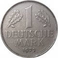 ФРГ 1 марка 1972 год (J)