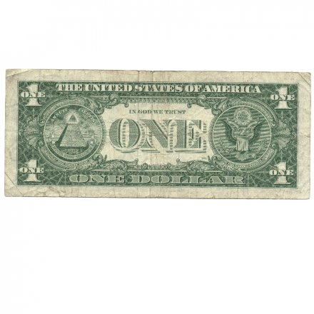 США 1 доллар 1957 год - серия A - F-VF