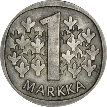 Финляндия 1 марка 1965 год