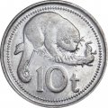 Папуа - Новая Гвинея 10 тойя 2005 год - Кускус пятнистый