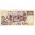 Аргентина 1000 песо 1982 год - Хосе де Сан-Мартин. Площадь Мая - XF+