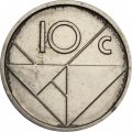 Аруба 10 центов 2014 год
