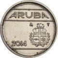 Аруба 10 центов 2014 год