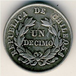 Чили 1 десимо 1894 год