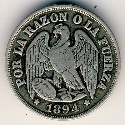 Чили 1 десимо 1894 год