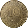 Франция 10 сантимов 1968 год - Марианна