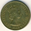 Ямайка 1 пенни 1966 год