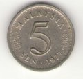 Малайзия 5 сен 1977 год