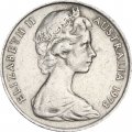 Австралия 10 центов 1973 год