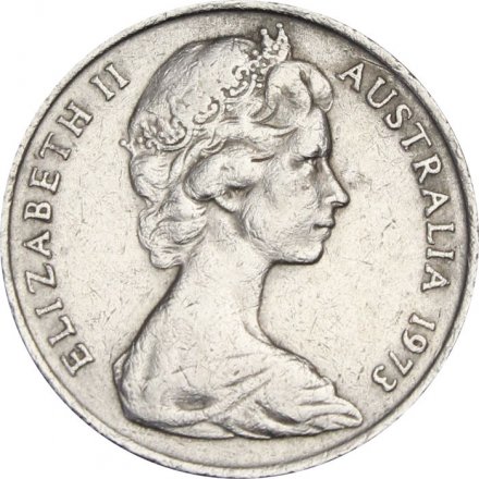 Австралия 10 центов 1973 год