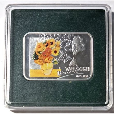 Ниуэ 1 доллар 2007 год - Известные художники. Винсент Ван Гог. Подсолнухи