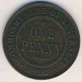 Австралия 1 пенни 1912 год
