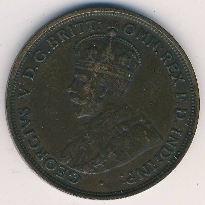 Австралия 1 пенни 1912 год