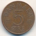 Дания 5 эре 1982 год - Королева Маргрете II