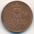 Дания 5 эре 1982 год - Королева Маргрете II