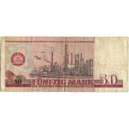 ГДР 50 марок 1971 год - Фридрих Энгельс - F