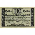 Австрия (нотгельд) 10 геллеров 1920 год - Фрайштадт - XF