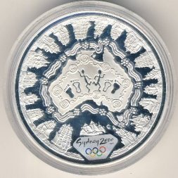 Австралия 5 долларов 2000 год