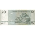 Конго 20 франков 2003 год - Львы UNC