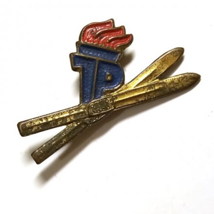 Значок Спорт. ГДР. Лыжи. TP. Пионерия