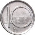 Чехия 10 геллеров 1995 год
