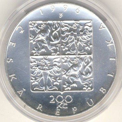 Чехия 200 крон 1996 год - Чешская филармония