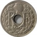 Франция 5 сантимов 1919 год
