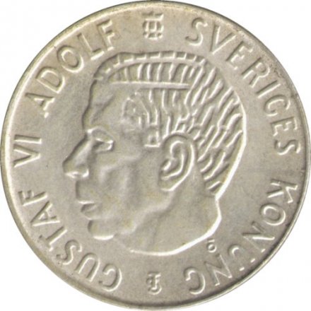 Швеция 1 крона 1960 год
