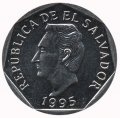 Сальвадор 10 сентаво 1995 год - Франсиско Морасан