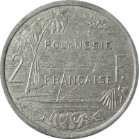 Французская Полинезия 2 франка 1991 год