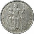 Французская Полинезия 2 франка 1991 год