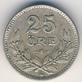 Швеция 25 эре 1938 год