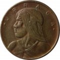 Панама 1 сентесимо 1974 год