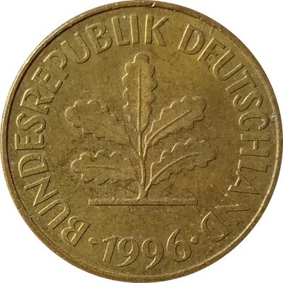 ФРГ 5 пфеннигов 1996 год - A