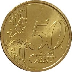 Сан-Марино 50 евроцентов 2022 год